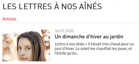 Le journal La Liberté 16.05.2020