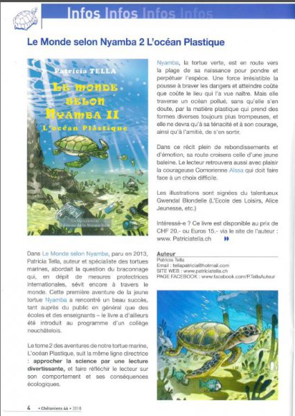 Le monde selon Nyamba_L'océan Plastique_Revue Chéloniens N° 46